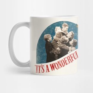 It's a Wonderful Life Distressed Classic Christmas Mug